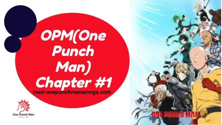 OPM(One Punch Man) Chapter 1
