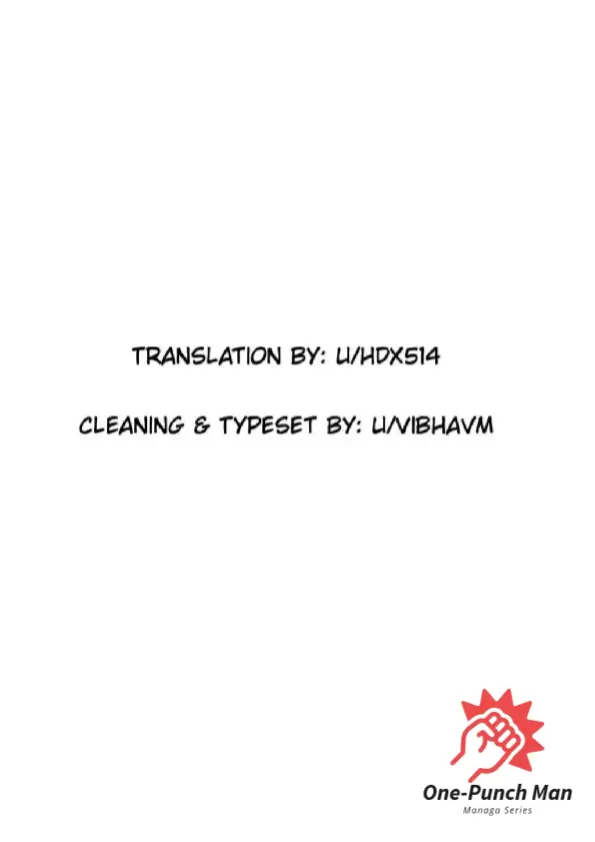 OPM(One Punch Man) Chapter 101.2