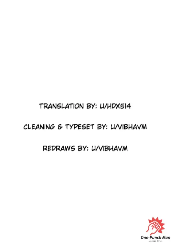 OPM(One Punch Man) Chapter 105.2