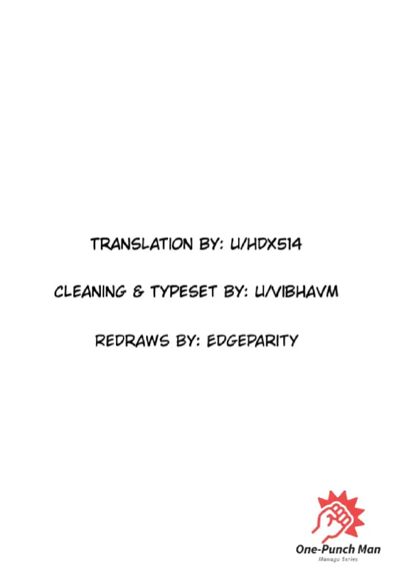 OPM(One Punch Man) Chapter 108.2