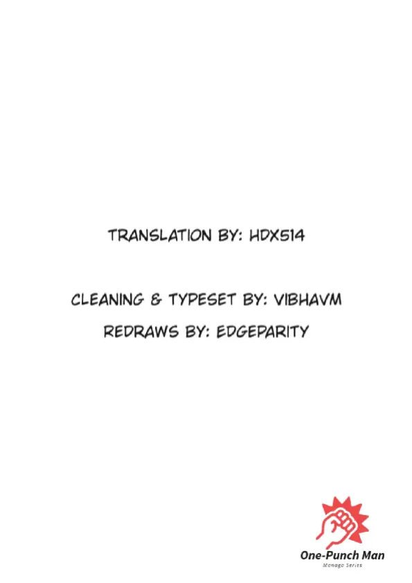 OPM(One Punch Man) Chapter 109.2