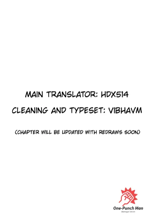 OPM(One Punch Man) Chapter 114.2