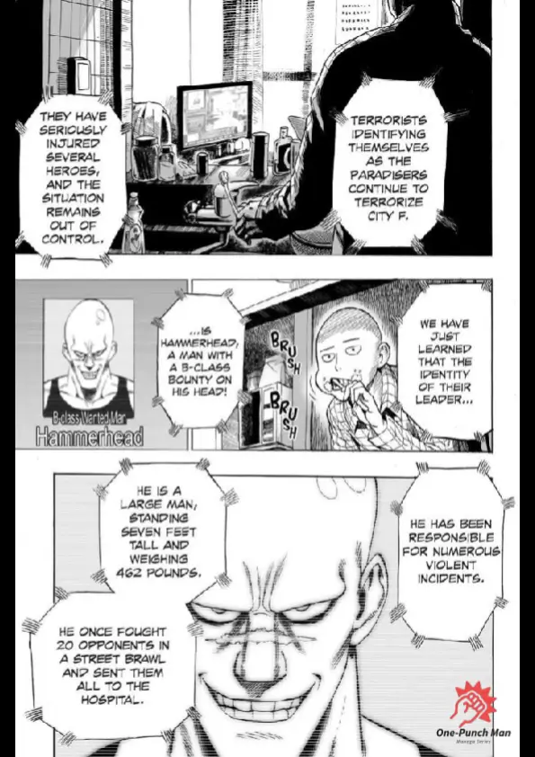 OPM(One Punch Man) Chapter 12.13