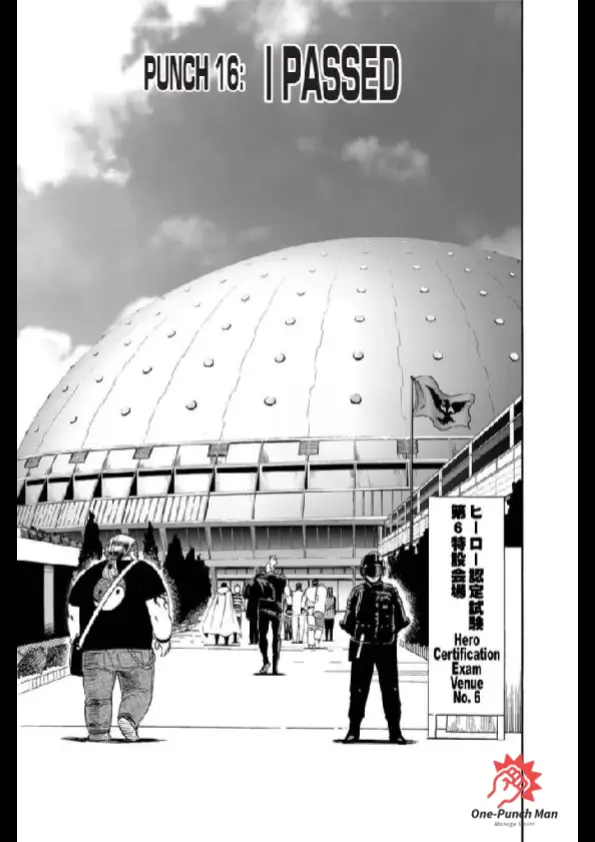 OPM(One Punch Man) Chapter 16.8