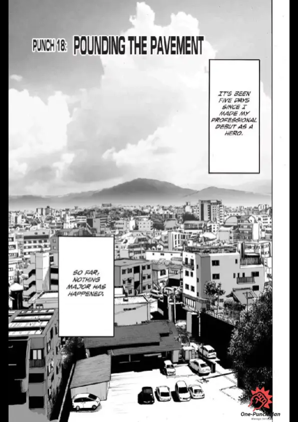 OPM(One Punch Man) Chapter 18.1