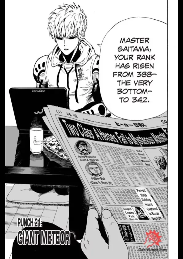 OPM(One Punch Man) Chapter 20.8