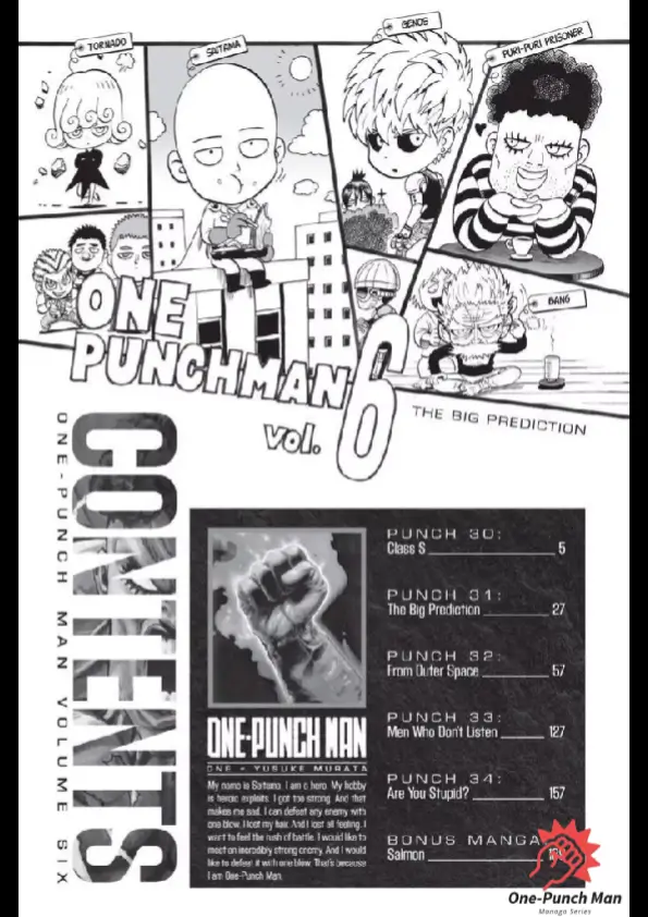 OPM(One Punch Man) Chapter 30.5