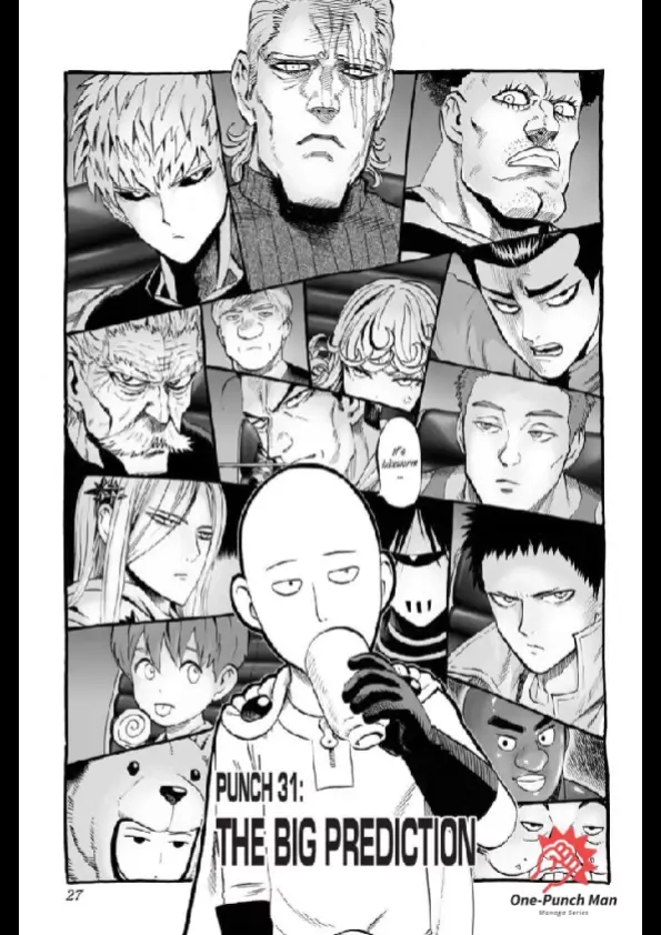 OPM(One Punch Man) Chapter 31.1