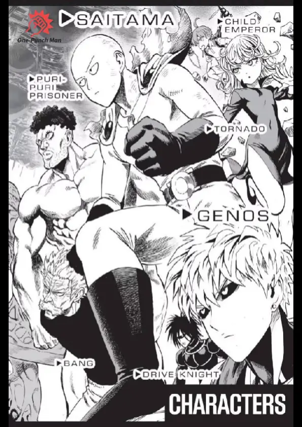 OPM(One Punch Man) Chapter 35.5