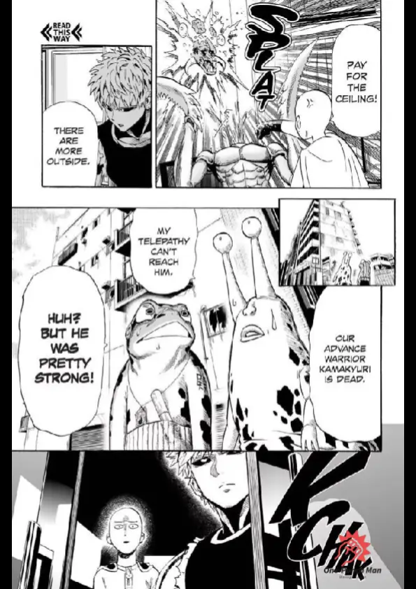 OPM(One Punch Man) Chapter 7.13