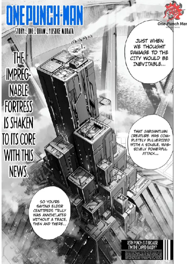 OPM(One Punch Man) Chapter 85.1