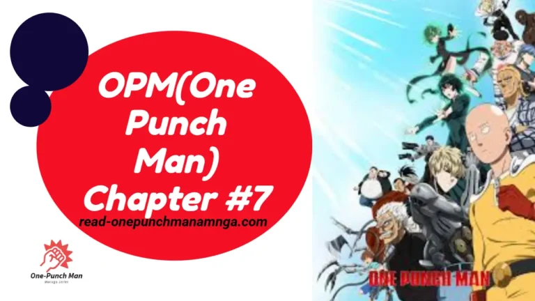 OPM(One Punch Man) Chapter 7