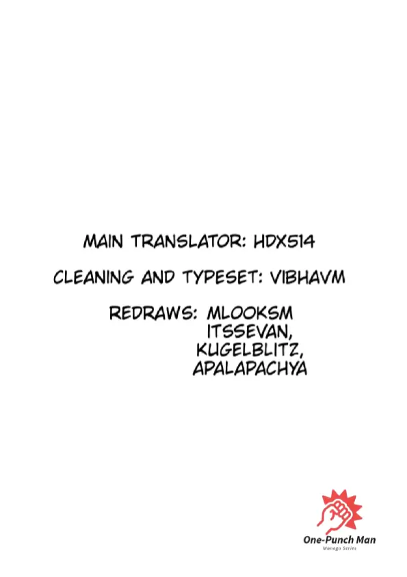 OPM(One Punch Man) Chapter 127.1