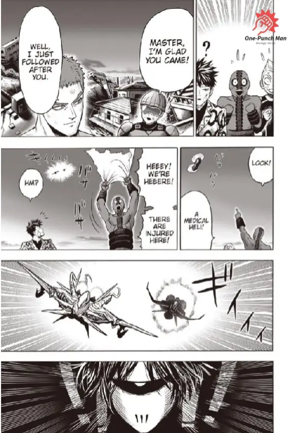 One Punch Man Manga Chapter  135.10