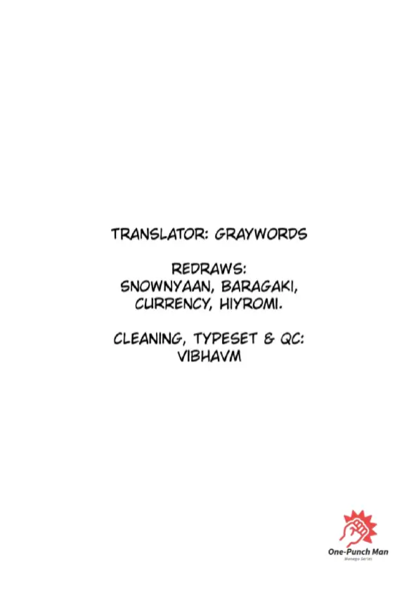 OPM(One Punch Man) Chapter 187.1