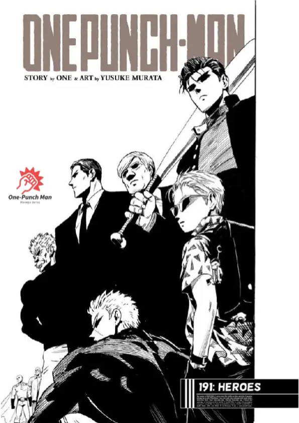 OPM(One Punch Man) Chapter 191.1