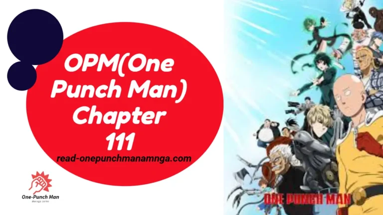 OPM(One Punch Man) Chapter 111
