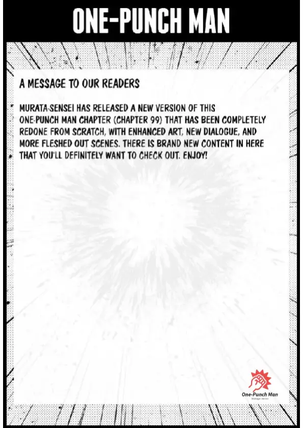 OPM(One Punch Man) Chapter 99.6.1