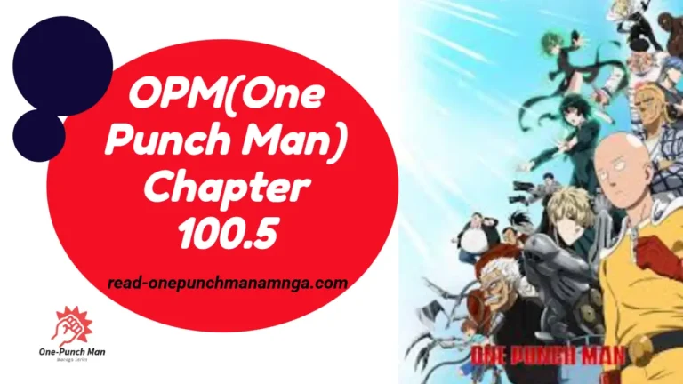 OPM(One Punch Man) Chapter 100.5